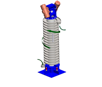 vibratory spiral conveyor