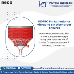 vibrating bin discharger